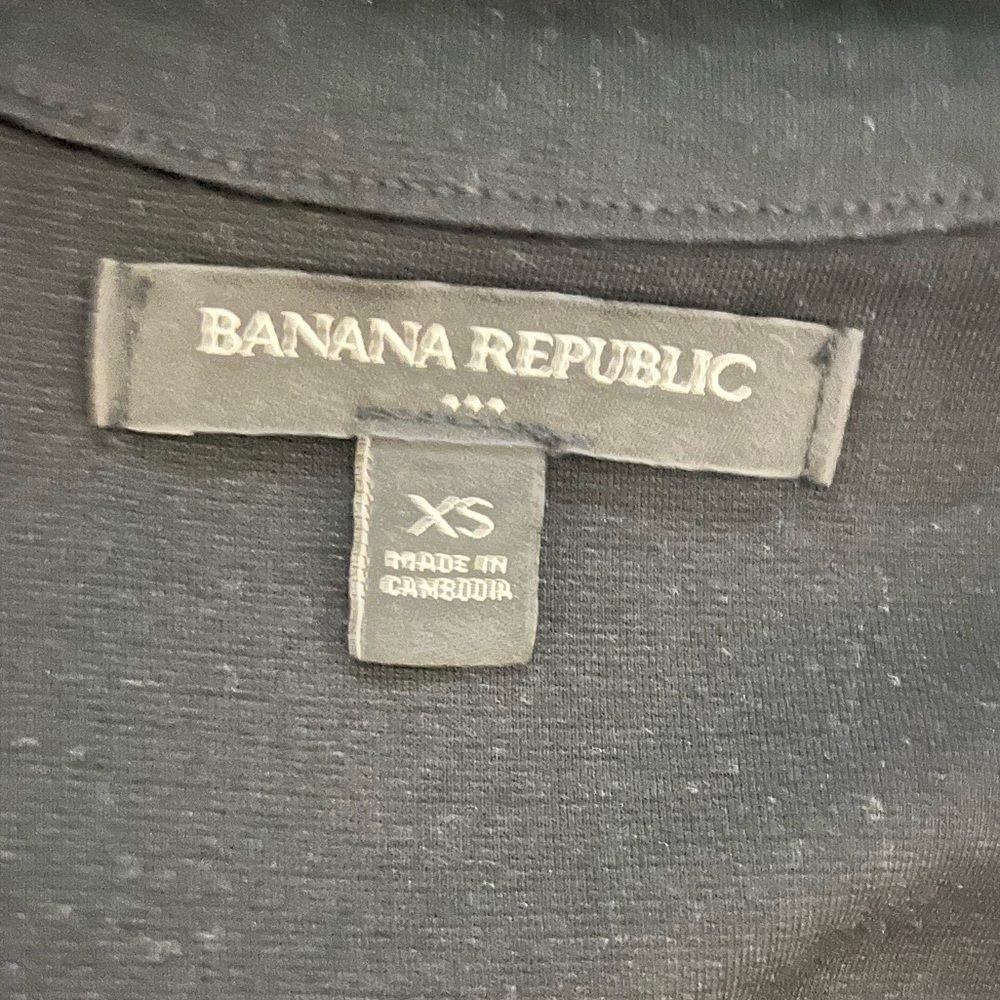 Banana Republic Black Knit Open Blazer - Picture 6 of 12